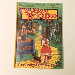 Vintage 1991 Wizard of Oz Childrens Pop Up Book  The Yellow Brick Road